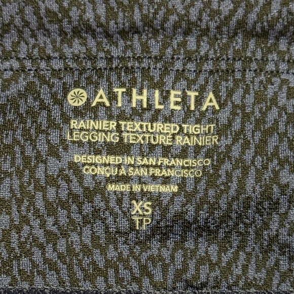 Athleta Navy Blue Leggings - Picture 4 of 9
